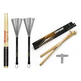 Kit Baquetas E Vassourinhas