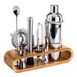 Kit Bar Coqueteleira Socador Inox 550ml Barman Caipirinha