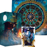 Kit Baralho Cigano 36 toalha Para Tarot Mandala Povo Cigano
