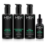 Kit Barba Completo Shampoo Condicionador Balm Óleo