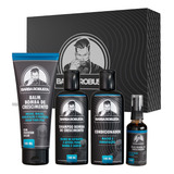 Kit Barba Óleo Shampoo Condicionador Balm Barba Robusta