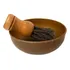Kit Barba Pincel Cumbuca Barbearia Banheiro Saboeira