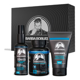 Kit Barba Robusta Crescimento Start Tônico Vitamina Esfolian