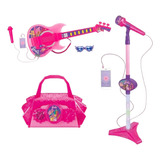 Kit Barbie Dreamtopia Microfone