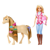 Kit Barbie Equitacao Com