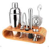 Kit Barman Profissional Coqueteleira Inox Drink Caipirinha