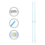 Kit Barra De Led Samsung Un50nu7100 Un50ru7100 Un50nu7100g
