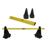 Kit Barreiras De Salto Com Cone 24cm Brs 40600 12 Unidades Muvin