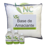 Kit Base Amaciante 1kg Faz 40lt essência corante conservante