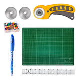 Kit Base De Corte 60 régua 60 cortador Patchwork Scrapbook