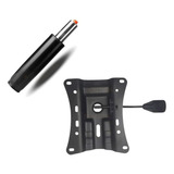 Kit Base Flange Universal Cadeira De Escritório E Pistão