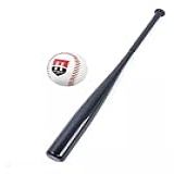 Kit Baseball Taco De Madeira - Bolinha Hyper