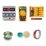Kit Básico Assistência Técnica Para Celulares Bancada