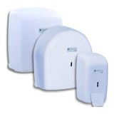 Kit Básico Porta Papel Higiênico Toalha Sabonete Líquido