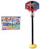 Kit Basquete Infantil Regulável Completo Com Tabela Rede Bola