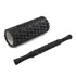 Kit Bastão Massagem E Rolo Liberação Foam Roller Miofascial