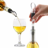 Kit Bastão Resfriador De Vinho Aerador Corta Gotas