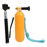 Kit Bastao Retratil Monopod Flutuante Flutuador P Gopro