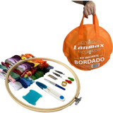 Kit Bastidores Completo P Iniciantes Bordado E Ponto Cruz