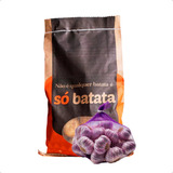 Kit Batata Branca Inglesa 5kg E Alho Roxo 250gr Saco
