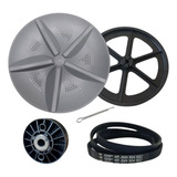 Kit Batedor Agitador Lavamax Suggar Eco Correia Cubo Polia