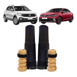 Kit Batente Coifa Tcross Virtus Amortecedor Traseiro Volks
