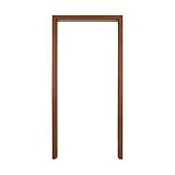 Kit Batente Com Alisar Regulável 2 Lados 10 4cm Mgm Mogno