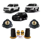 Kit Batente Coxim Amortecedor Dianteiro Fiat Toro 2016 2017