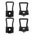 Kit Batente Porta Traseira 2 Superior 2 Infeiror Bau Kangoo