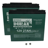 Kit Bateria 2un 27ah