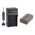 Kit Bateria Np-fp50 + Carreg P/ Sony Dcr-hc40 Hc41 Hc42 Hc43