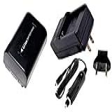 Kit Bateria Np-fv50 + Carregador Para Sony Hdr-xr160e, Hdr-pj50ve, Dcr-sr77e, Dcr-hc85e