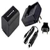 Kit Bateria NP FV70 Carregador Para Sony HDR XR160E HDR PJ50VE DCR SR77E DCR HC85E