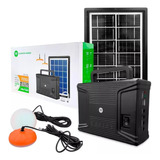Kit Bateria Portátil Painel Solar 2