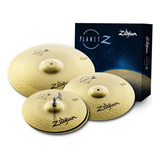 Kit Bateria Pratos Baquetas Planet Z Complete Zildjian Zp4pk