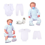 Kit Batizado Roupa Bebe