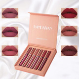 Kit Batom Labiales Tintas Para Labios Batons Matte 6 Peças