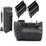Kit Battery Grip MB D15 Para Nikon D7100 D7200 2 Baterias EN EL15 Carregador