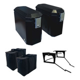 Kit Bauleto 33l Al Preto Bmw R1250 Gs Premium suporte Bolsa