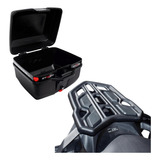 Kit Bauleto 35 Litros Bagageiro Comp Sahara 300 Ano 2024