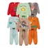 Kit Bebê 10 Peças Moletom Peluciado Menino Infantil Inverno