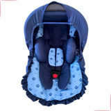 Kit Bebê Conforto Coroa Azul Capa