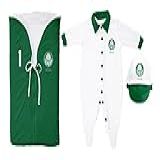 Kit Bebê Saída De Maternidade Palmeiras Oficial Menino