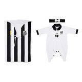 Kit Bebê Saída De Maternidade Santos Oficial Menina