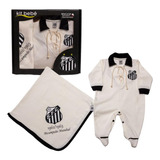 Kit Bebê Santos Saída De Maternidade Estilo Retrô Oficial