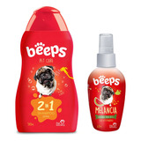 Kit Beeps Pet Society Shampoo 2 Em 1 E Colônia Melancia