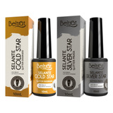 Kit Beltrat 2 Selantes Top Coat Finalizador Glitter Brilho