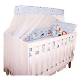 Kit Berço Bebê Trança Menino Menina Americano Enxoval 11 Pçs