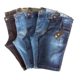 Kit Bermuda Jeans Masculino Lote 3 Unid Preço De Atacado Luc