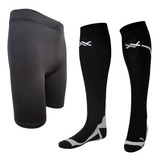 Kit Bermuda Termica Meia Esportiva Motocross Trilha Off Rold
